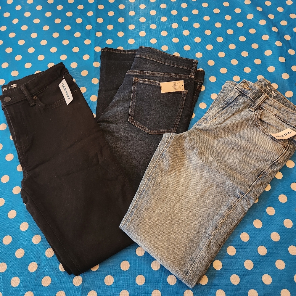 NWT - Old Navy kids 16 jeans - 3 pack deal for back to school